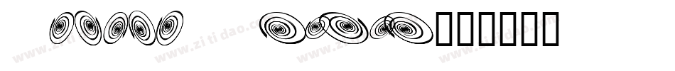Random Swirls字体转换